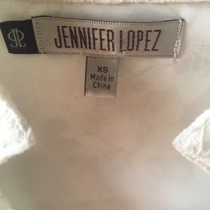 Jennifer Lopez Jackets & Coats - Jennifer Lopez White Lace Jacket! Jennifer Lopez Jackets & Coats - Jennifer Lopez White Lace Jacket!